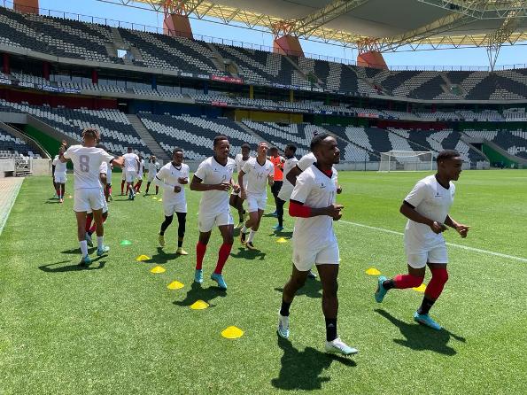 Mambas prontos para o embate com os Bafana
